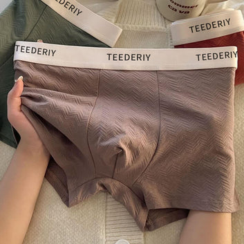 100% Pure Cotton Breathable Solid Color Mens Underwears(Pack Of 8 Underwears)