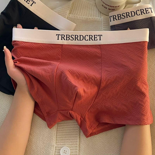 100% Pure Cotton Breathable Solid Color Mens Underwears(Pack Of 8 Underwears)