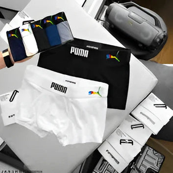 Puma Premium Cotton Stretch Men's Boxers (Pack of 8)